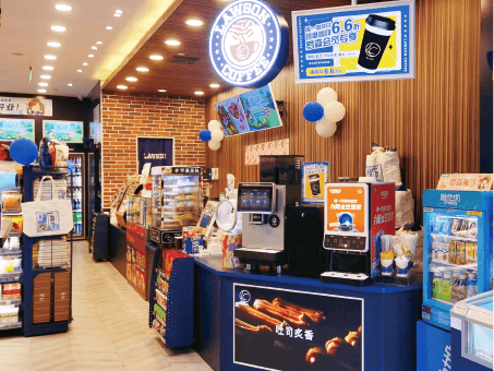 罗森店内环境
